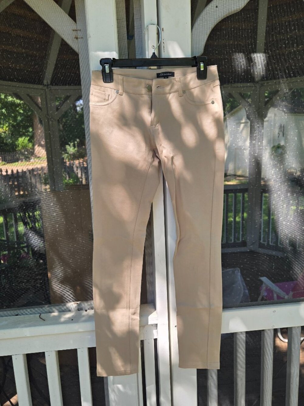 Nwot Soft Stretch Khaki Skinny Jeggings - Tan Beige Slim Fit Pants - Size M